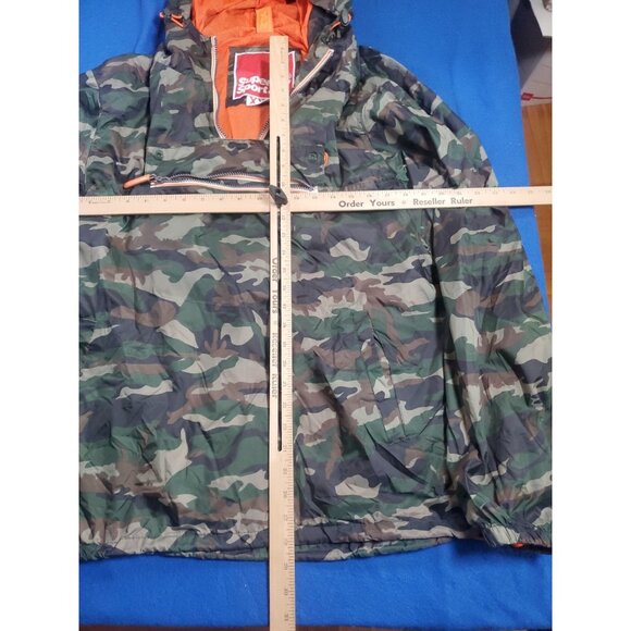 Superdry Sport Japan Camouflage Windbreaker Jacket Size XXL - Picture 6 of 15